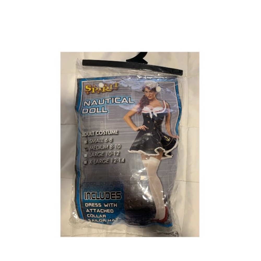 NAUTICAL DOLL ADULT COSTUME